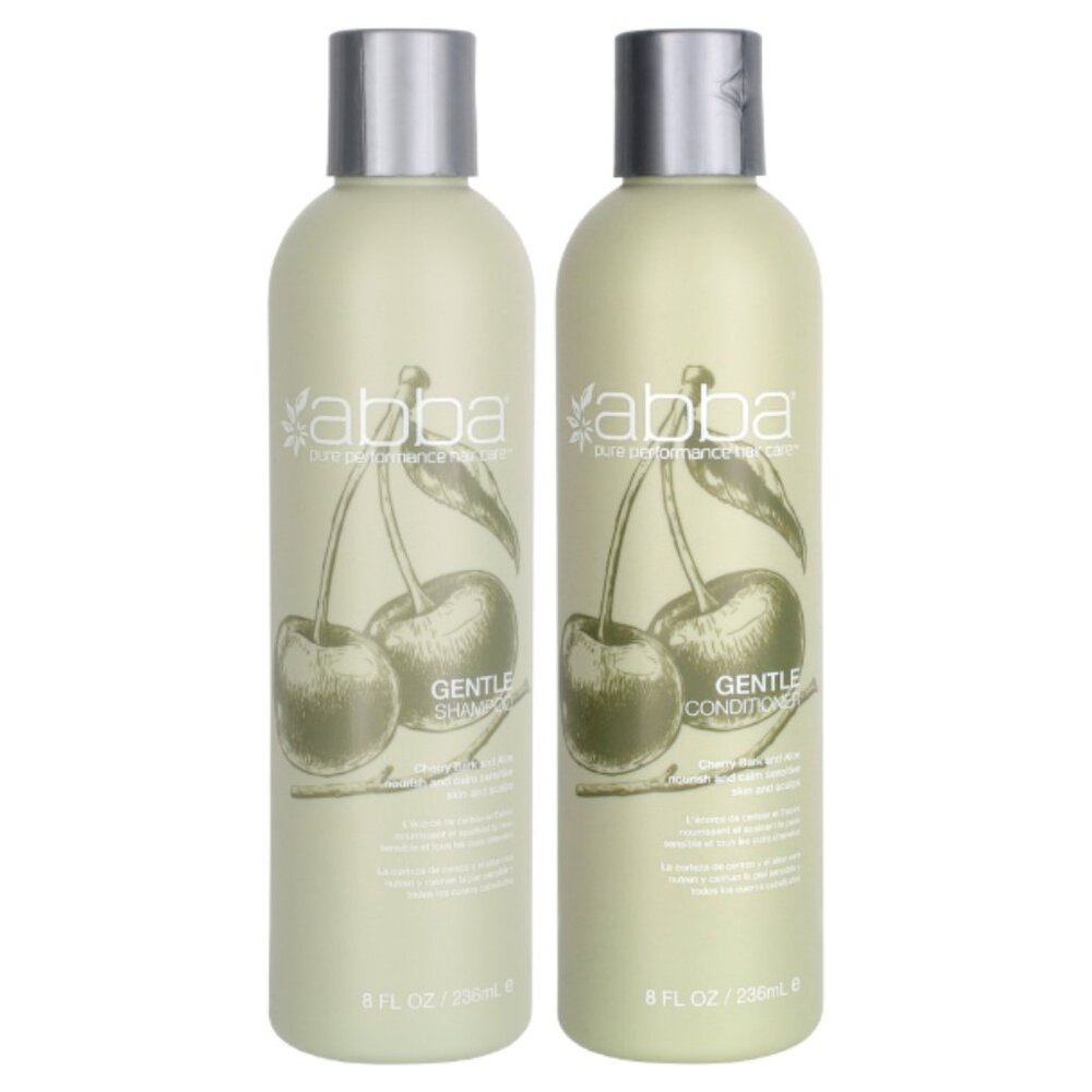 Abba Gentle Shampoo and Conditioner 8 oz Duo